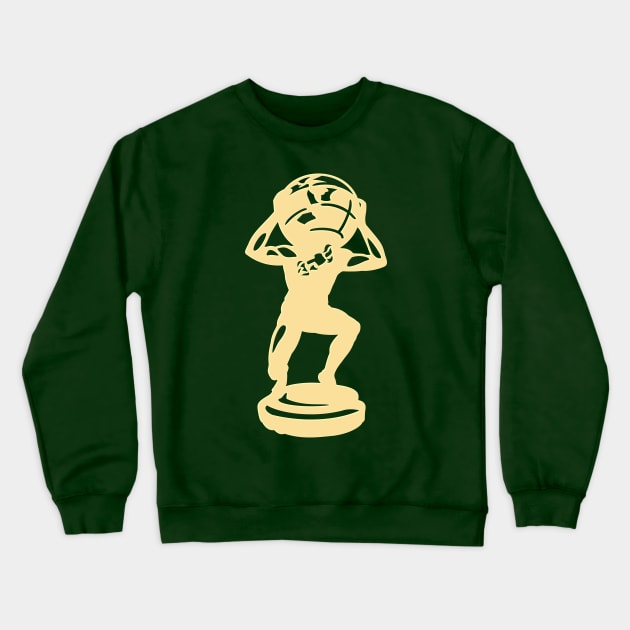 Atlas Statue Crewneck Sweatshirt by koolteas